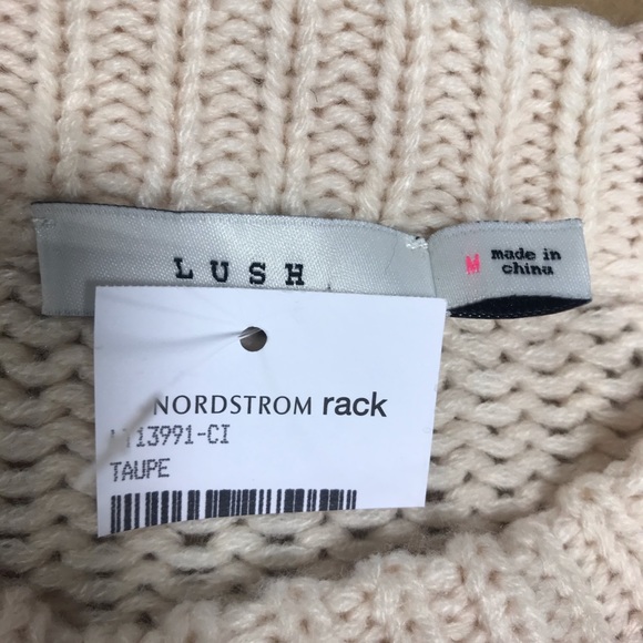 Lush Stripe Accent Drop Shoulder Sweater - Picture 6 of 8